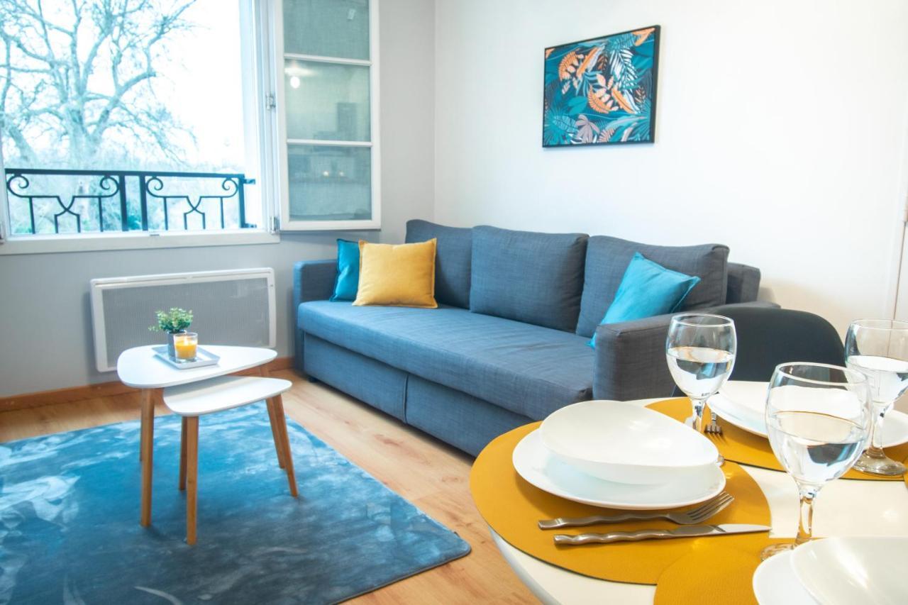 Le Retro Chic - T2 Haut Standing Au Coeur De Corbeil - 48 M2 Apartment ภายนอก รูปภาพ